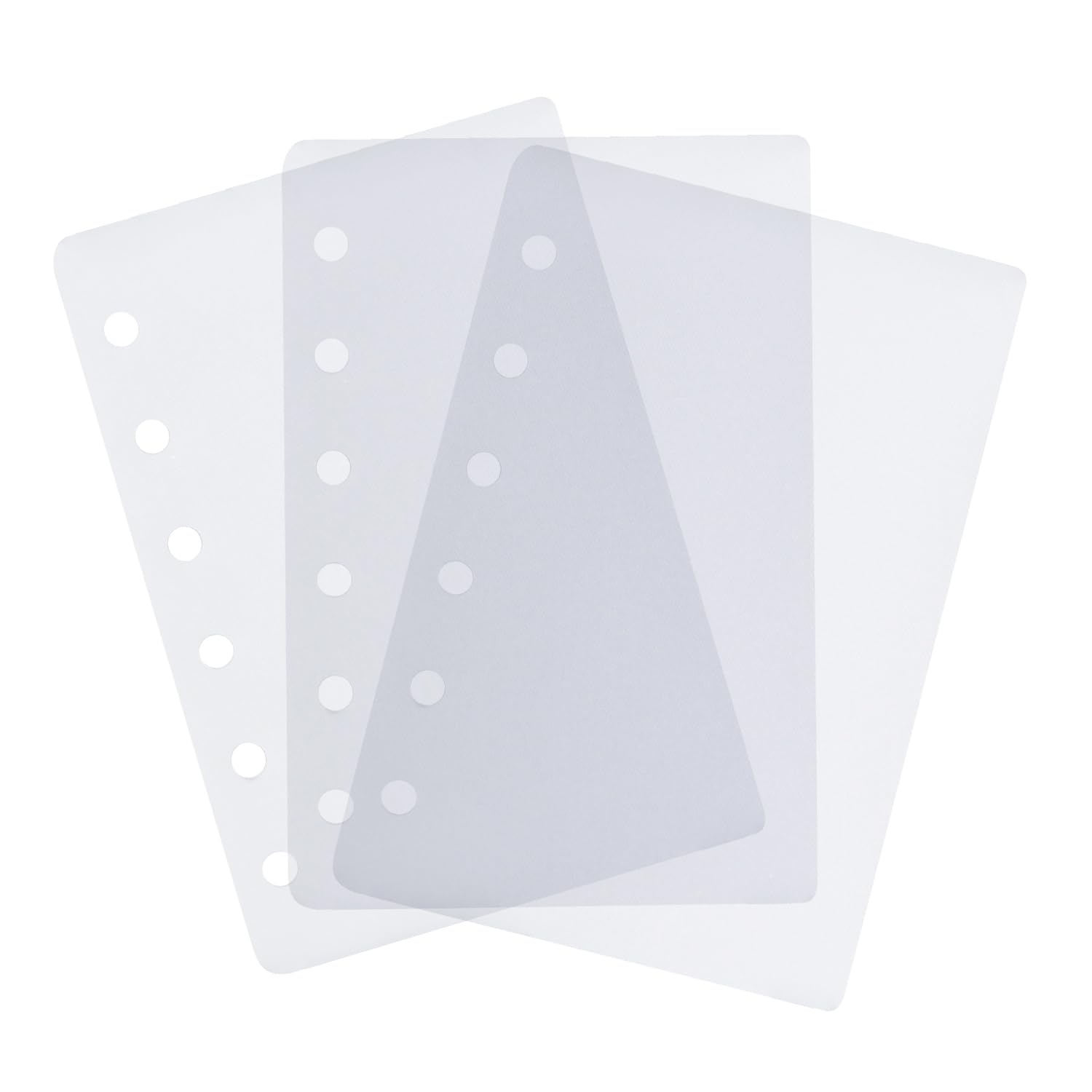 Amazon | ホークアイ シール帳専用リフィル 10枚入り 6穴 透明 台紙